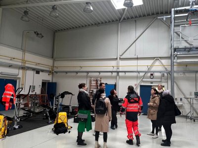 LEKTOŘI Z ESTONSKA NAVŠTÍVILI ZDRAVOTNICKÉ OPERAČNÍ STŘEDISKO A LETECKOU ZÁCHRANNOU SLUŽBU